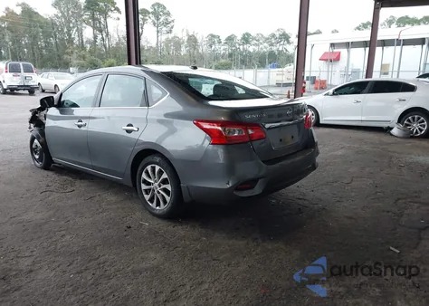 2019 Nissan Sentra Sv из США, поврежденный, VIN 3N1AB7AP1KL604958